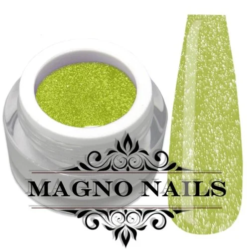 UV Gel - 4528 - Crystal Glam Gel - Neon Yellow